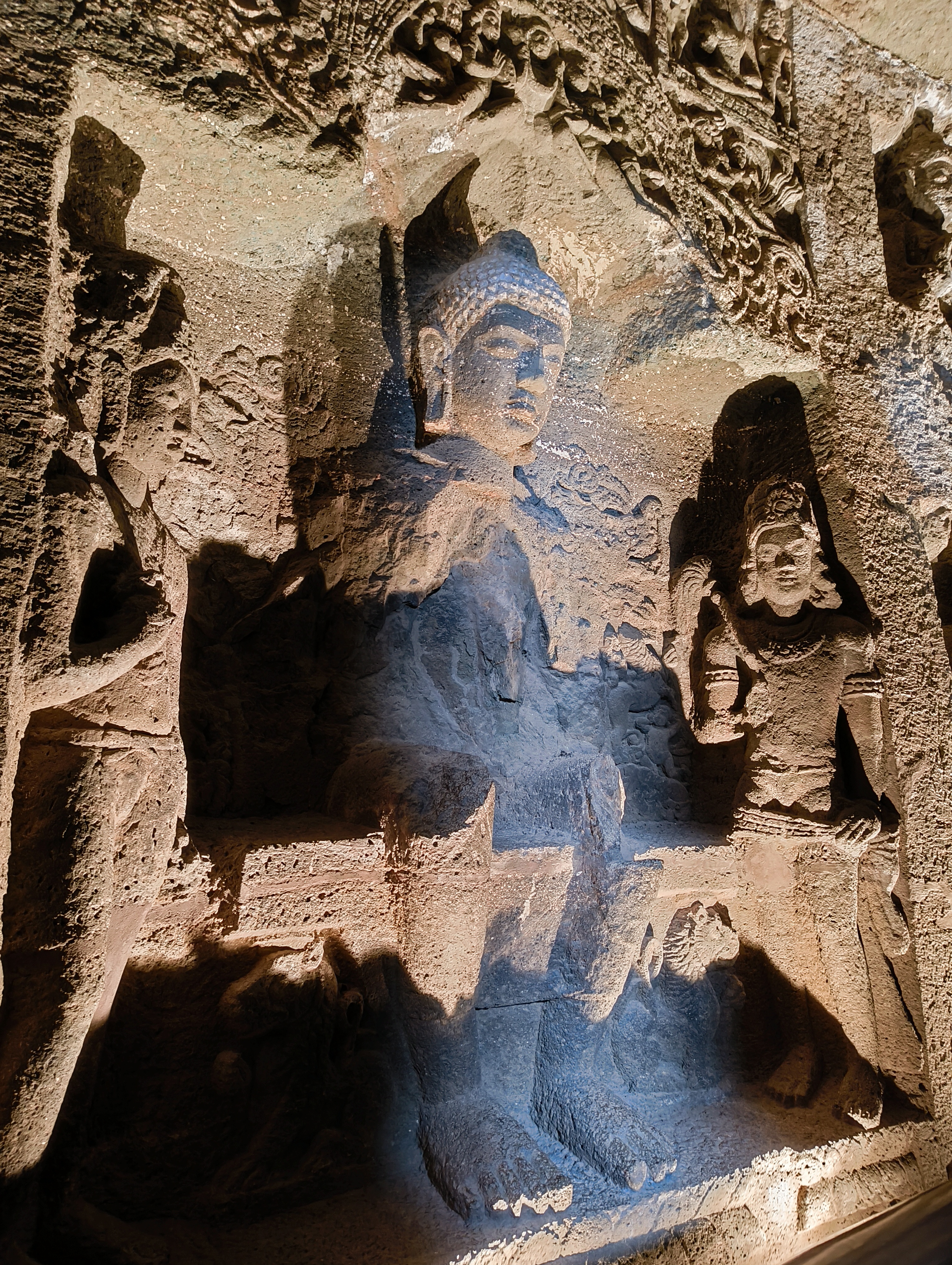 Cave Buddha Throne
